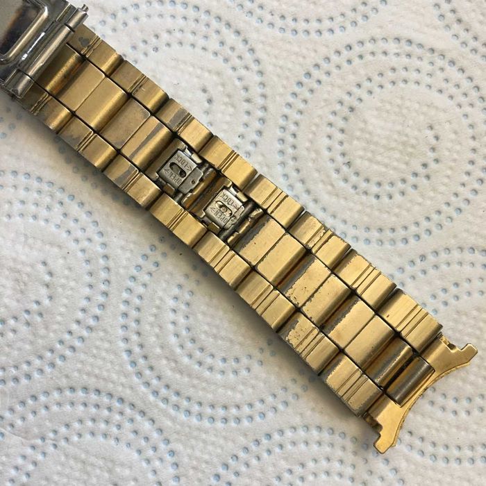 OMEGA Duchess USA 1/40 10K RGP Trim bransoleta używana, brak jednej końcówki