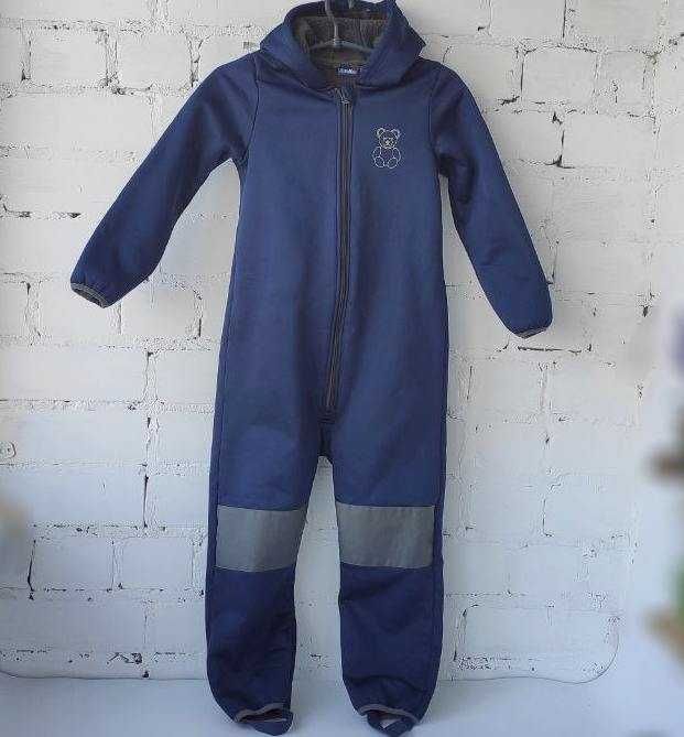 Демісезонний термо комбінезон софтшел lupilu для хлопчика 6-8 років