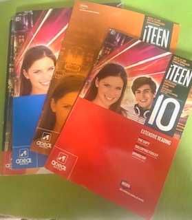 livro/manual + caderno de atividades de inglês (Iteen) 10º ano