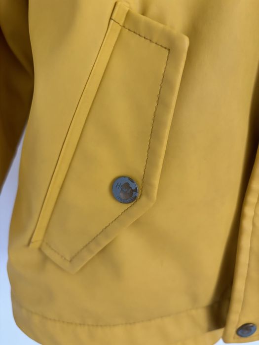 Kurtka przeciwdeszczowa gumowana zara 98