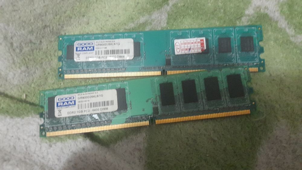Б/у good ram ddr2 1gb pc 2 6400dimm