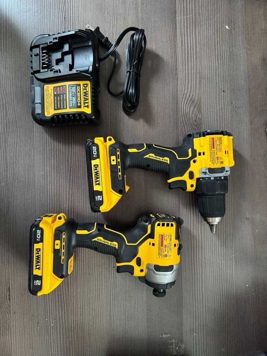 Dewalt 20v max Оригінальний набір США Імпакт і Шуруповерт