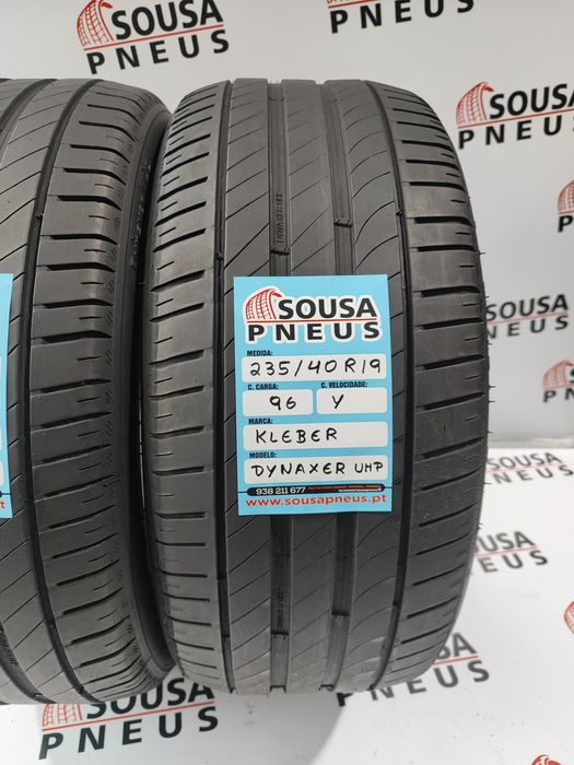160 Euros 2 pneus 235-40R19 96y  Kleber - Oferta dos Portes