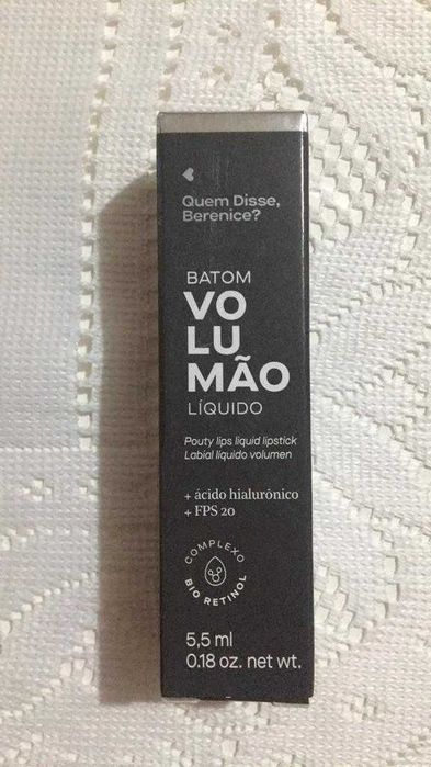Batom Volumão líquido e Máscara 4D(Pestanas/Cílios)O Boticario