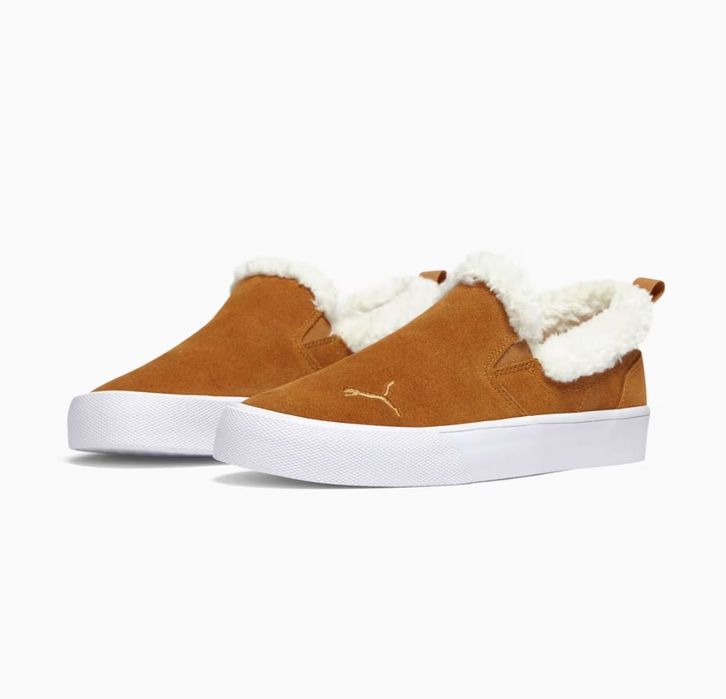 Мокасини Puma, 37,5  розмір, на хутрі, теплі.