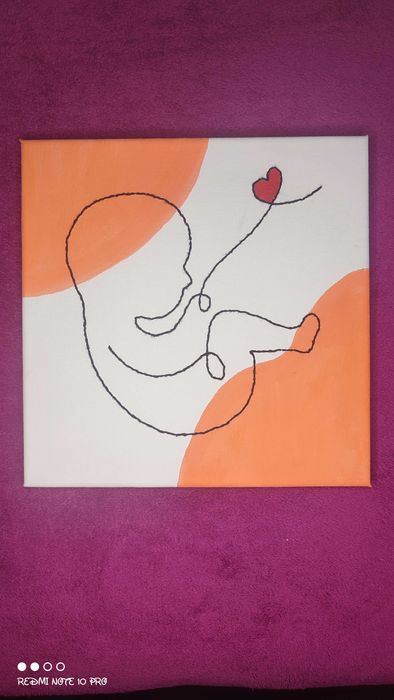 Telas feitas á mão