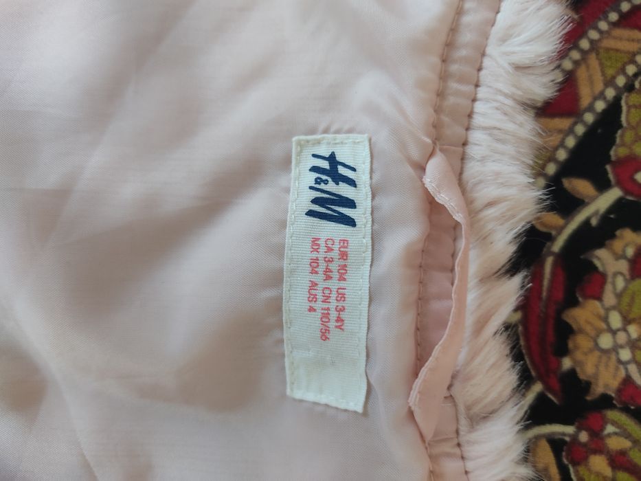 Colete em pêlo para menina 3-4 anos