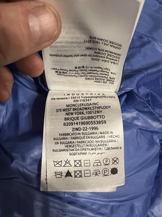 Kurtka puchowa Monclear XL