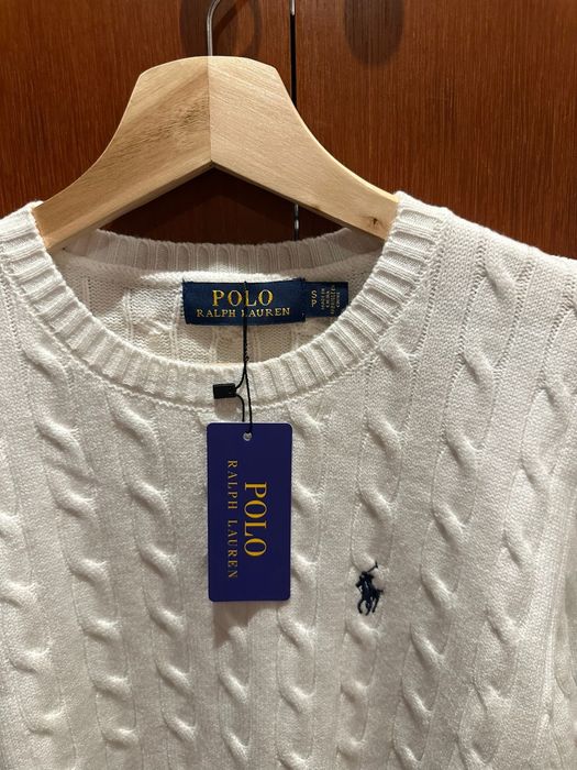 Malha branca Ralph Lauren
