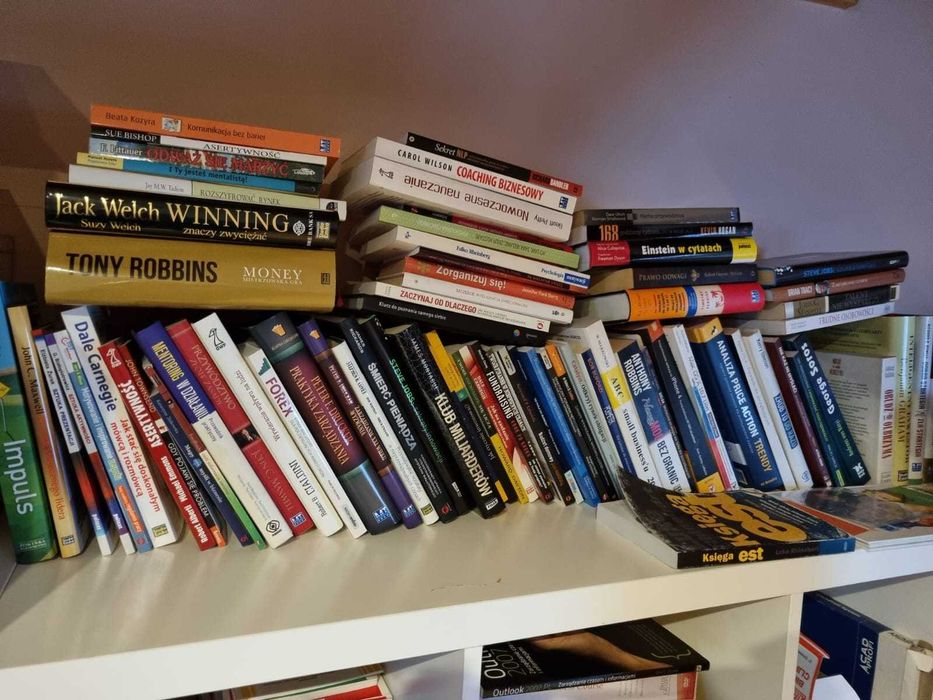 Zestaw trzech książek motywacyjnych, wybierz a ja wycenię