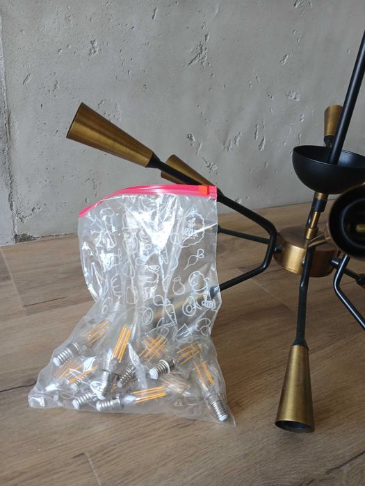 Lampa wisząca sputnik Adeltrudis