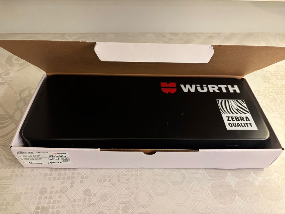 Zestaw kluczy nasadowych Wurth 3/4 - 42 elementy