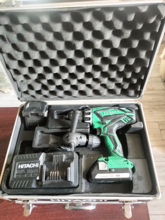 Wkrętarko wiertarka hitachi