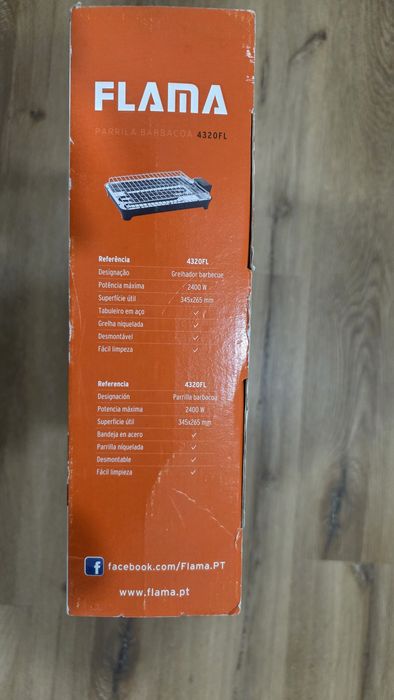 Grelhador eléctrico Flama