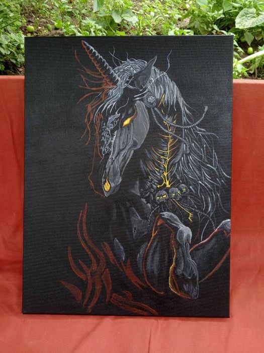 Картина акриловими фарбами