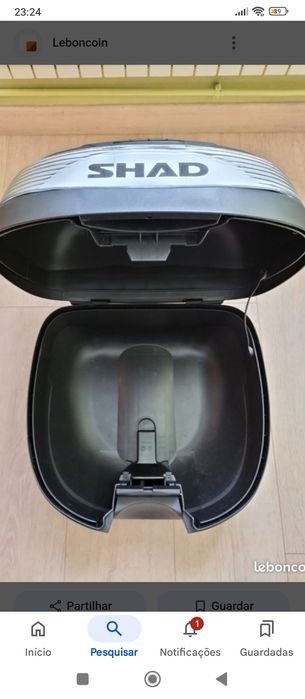 Top case sh 29 preto