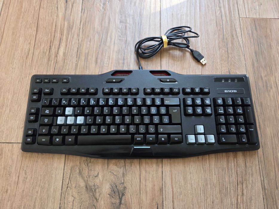 Klawiatura Logitech G105 gamingowa przewodowa USB