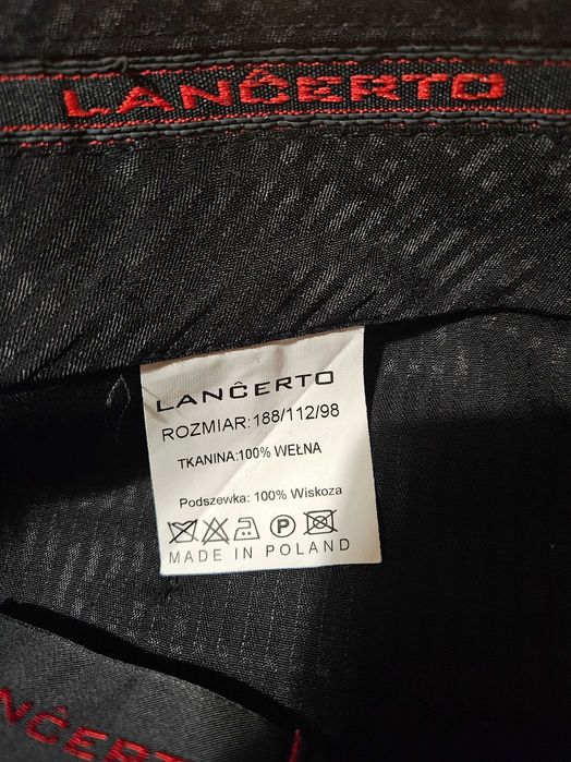 Garnitur męski Lancerto wełna