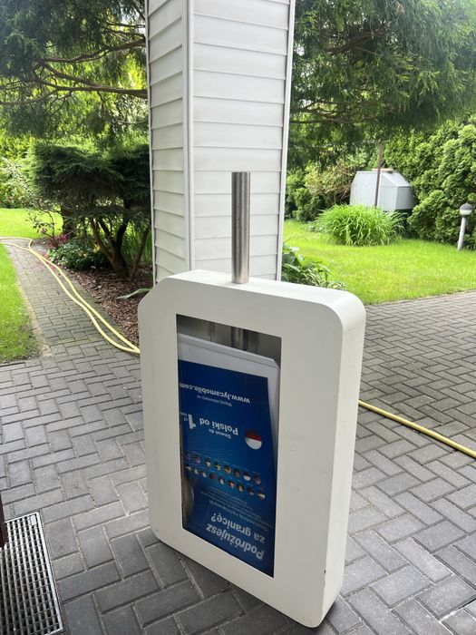 Potykacz reklamowy podswietlany 70x130