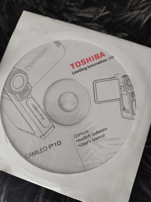 Máquina de Filmar Toshiba Camileo P10