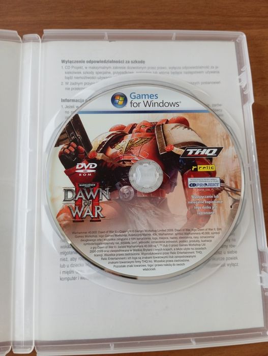Gra na PC DVD Warhammer 40 000 Dawn of War