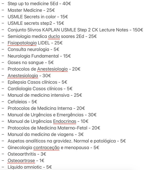 Livros de medicina