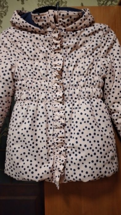 Детская утепленная курточка для девочки