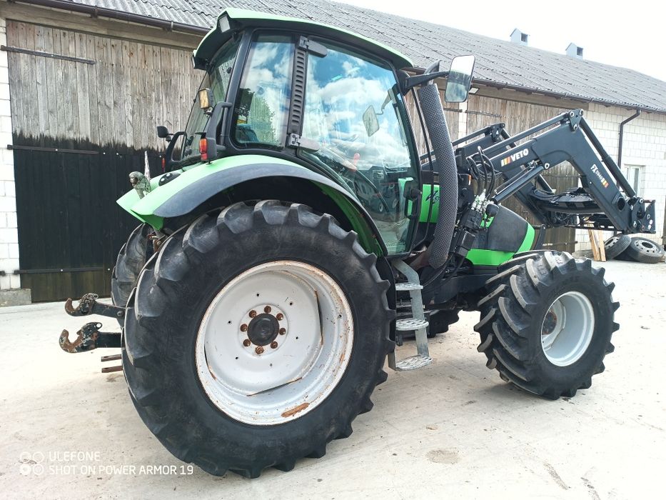 Deutz Fahr Agrotron 120 M600 ładowacz Veto 1 właściciel ze Szwecji tur