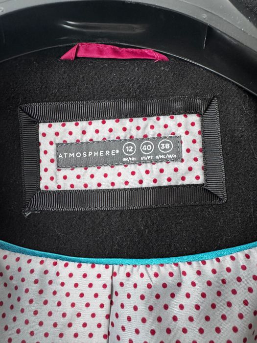 Casaco preto de fazenda 40