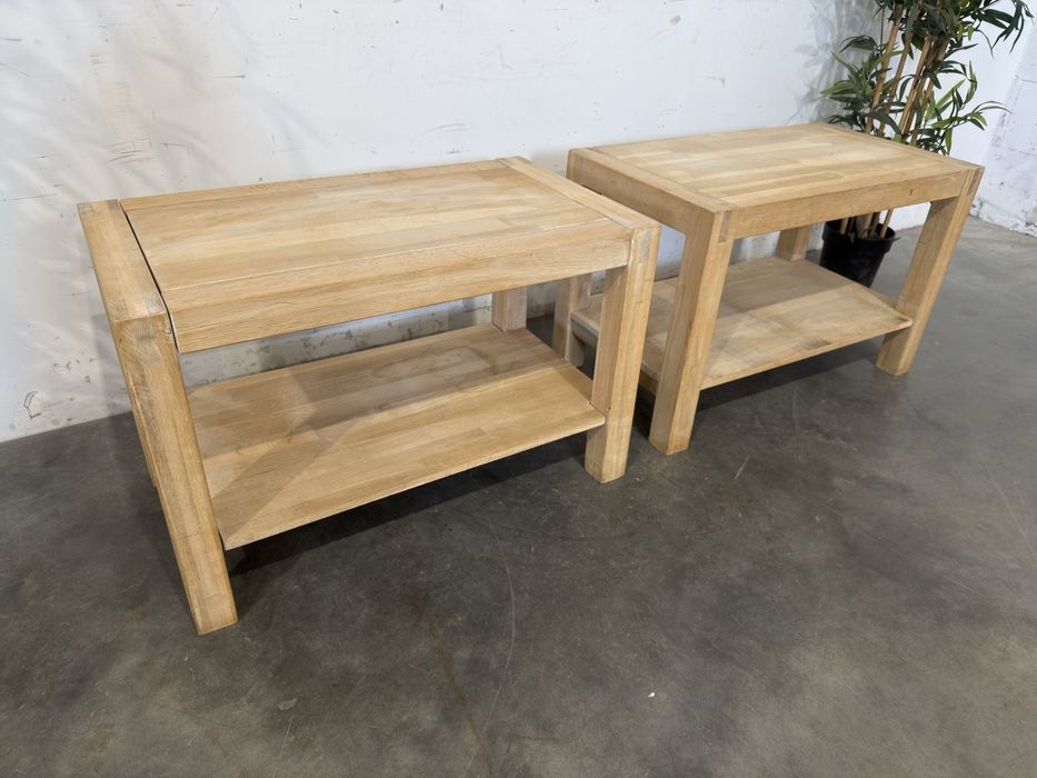 Ładny dębowy stolik masyw lite drewno szafka regał dowóz wysyłka