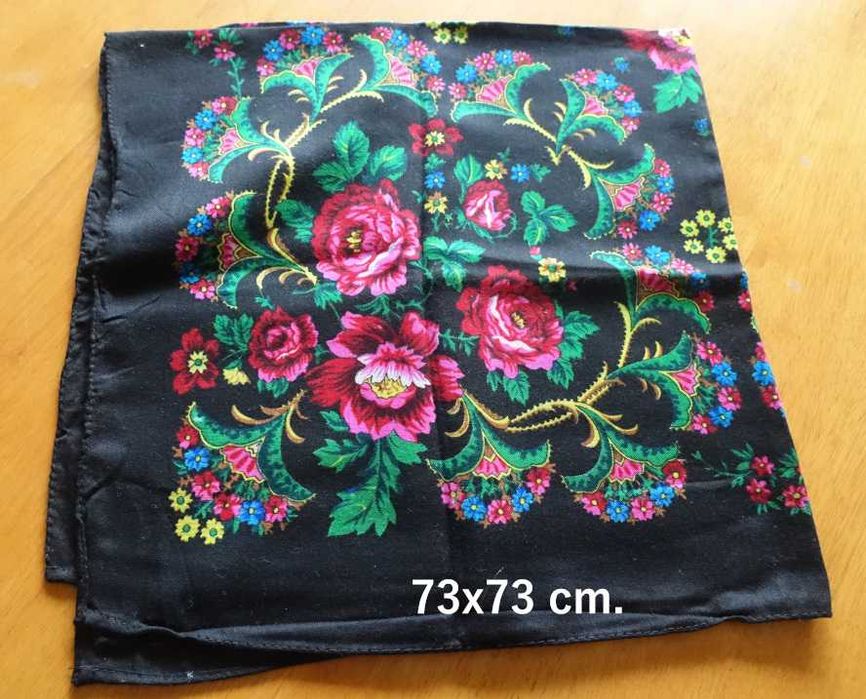 Chusta ludowa.Fabryka Struga Łódż.