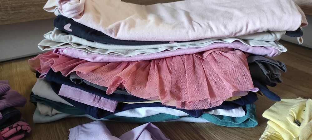 Wór ubranek zima 122