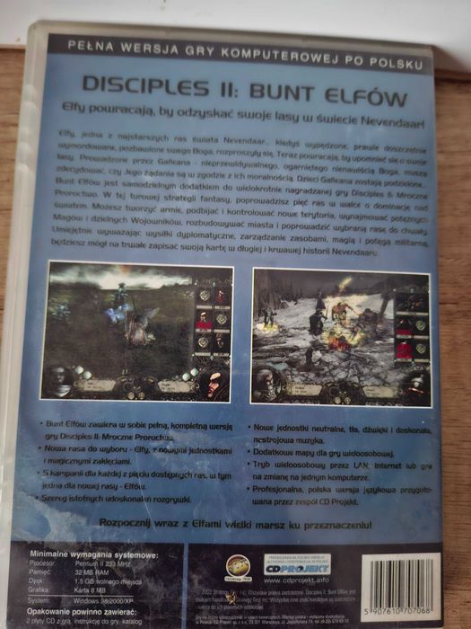 Gra Disciples II Bunt Elfów Extra klasyka PC