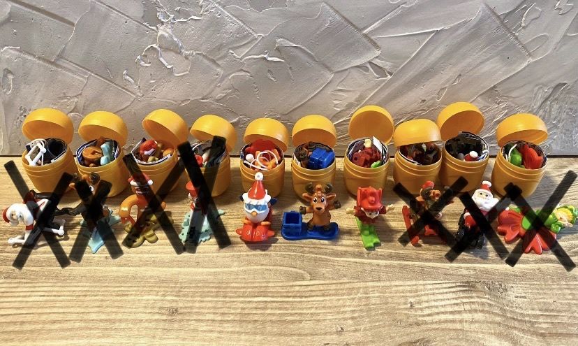 Кіндер сюрприз, новорічна колекція