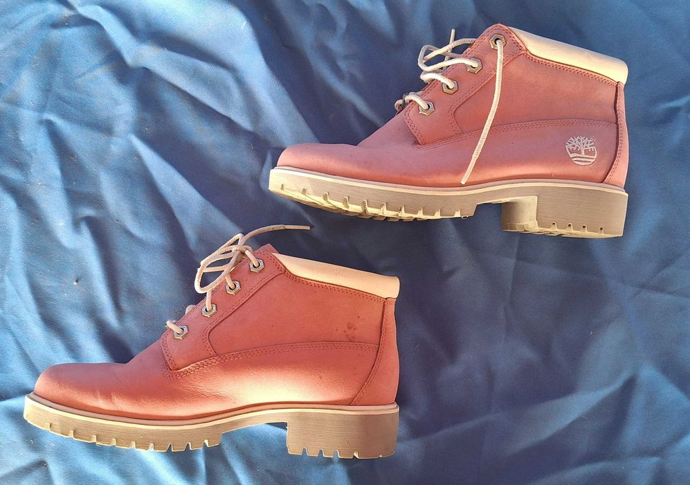 Botas Timberland Cor de Rosa