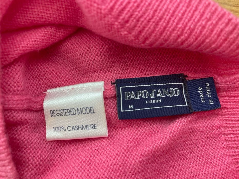 Gorro de criança de caxemira, marca Papo d'Anjo