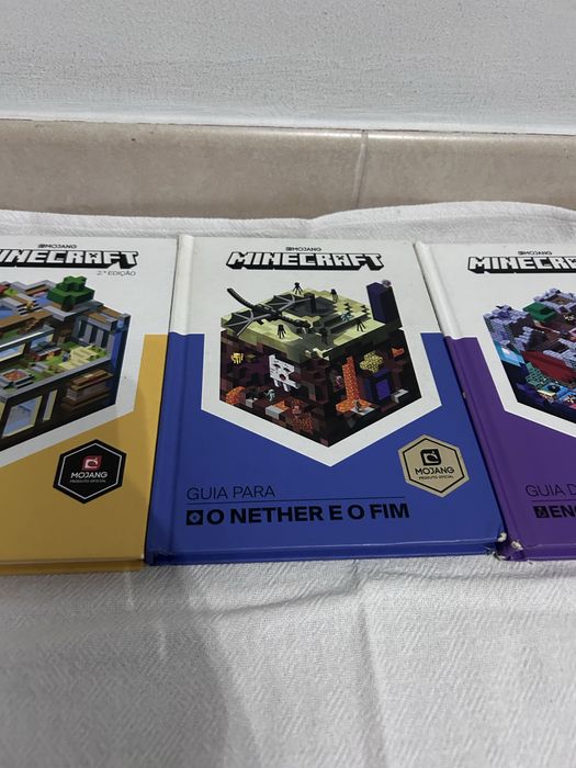 Livros Mojang Minecraft