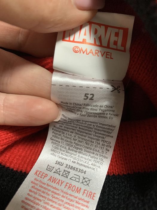 Дитяча шапочка нова spider man