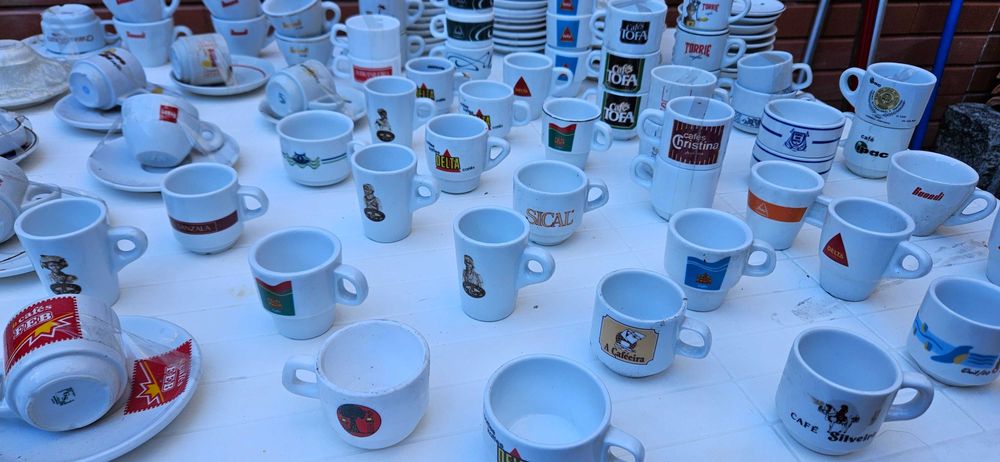 Chávenas café para colecionar