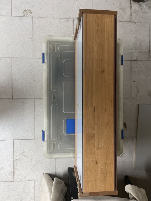 Estante em madeira com espelho para WC  Molger - IKEA