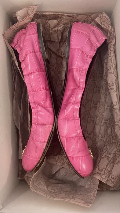 Туфлі балетки roberto cavalli — zdjęcie 3