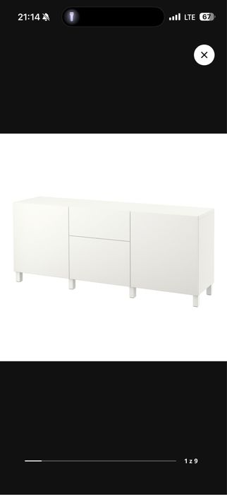 Komoda Besta IKEA