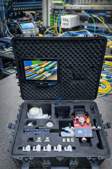 Wdmuchiwarka do światłowodów WYNAJEM do wdmuchiwania, REJESTRATOR