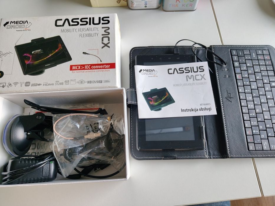 Tablet media droid mt 7004mcx klawiatura, TV