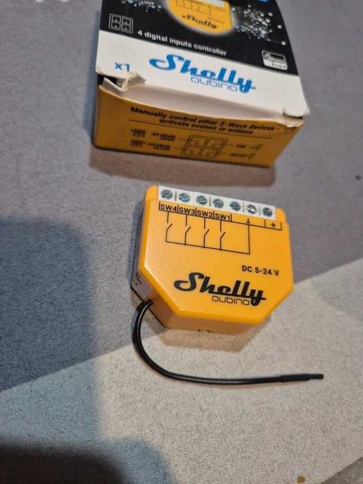 kontroler scen Shelly Qubino Wave i4 DC.