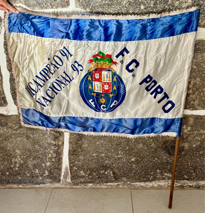 Lote de 4 Bandeiras antigas do FC do Porto