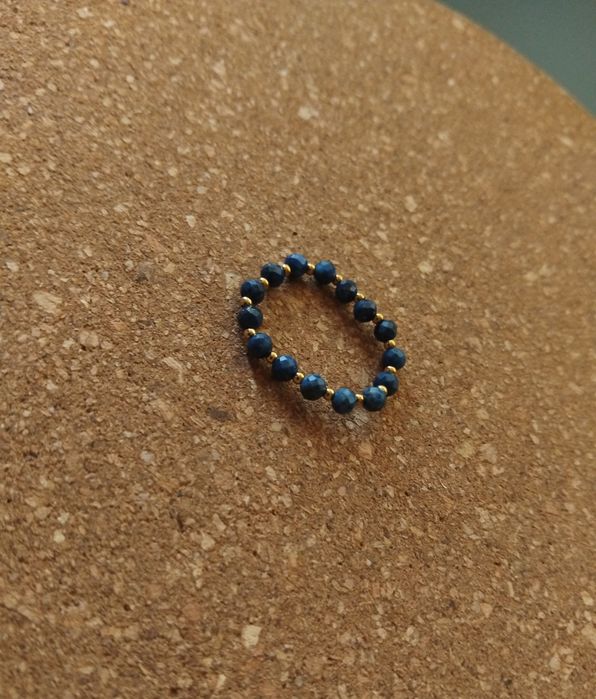 Pierścionek lapis lazuli
