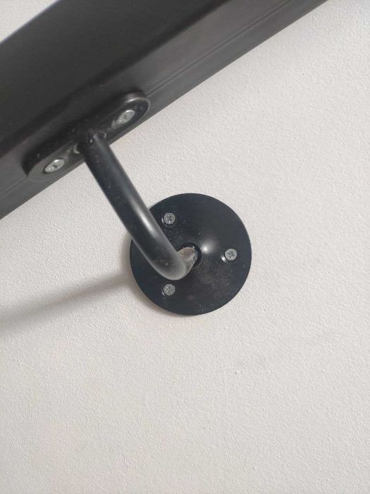 Кронштейн поруччя, для кріплення перил до стіни, h 100мм*65мм, d 75мм