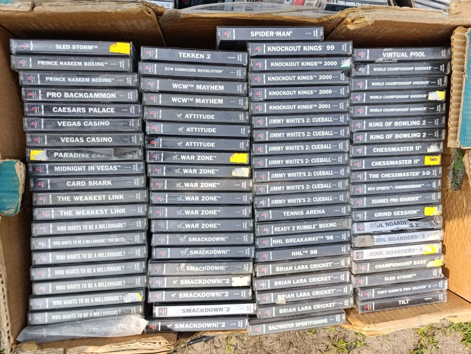 Kolekcja gier Ps1, Ps one, Ps x