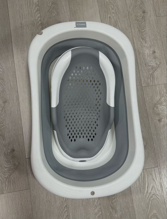 Ванночка складна дитяча з гіркою El Camino